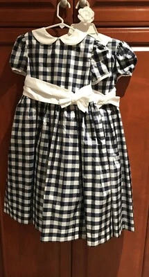 Hartstrings Twins GG 2 Vestidos Azul Blanco Vacaciones Familia Retrato 7 Foto 1 de 4