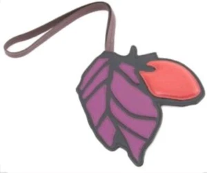 Bree Oviedo 643 Leaf Pendant Black Wineberry New - Picture 1 of 8