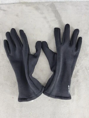 Head  Touchscreen Running Gloves Large Black & Gray Polyester 9" - Image 1 of 4