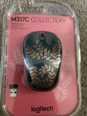Logitech Mouse Golden Garden Design Collection Edición Limitada Inalámbrico NUEVO Foto 1 de 4