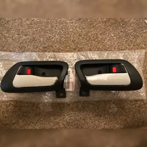 JZA80 / MKIV Toyota Supra Genuine OEM Interior Door Handles (Pair) - Picture 1 of 1