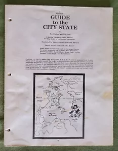 Guida alla Città Stato Bledsaw Owen Giudici Gilda D&D Revisionata 1980 Povera - Foto 1 di 20