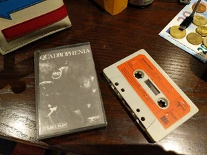 The Who Quadrophenia Cassette with paper label. Original 1973, Track Records. - Picture 1 of 1