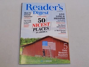 Reader's Digest Magazine Nov 2019 Memory Boosters Tornado Fire Finance Secrets  - Picture 1 of 1