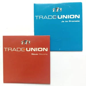TRADE UNION ♦ LOT 2 x CD PROMO ♦ JE TE PROMETS + NOUS DEVONS - RAP HIP HOP - Picture 1 of 5