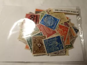 francobolli lotto di 50x cancellati Germania prima del 1945 - Foto 1 di 1