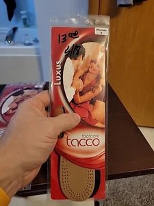 Tacco Luxus 613 Full Leather Insoles Men/Women Womens Size 9 - Picture 1 of 3
