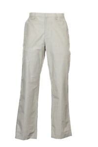 Calvin Klein Light Gray Heather Flat Front Pants 38x32 $80