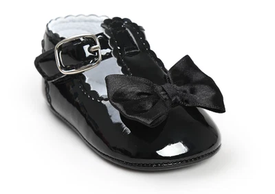 Младенца мальчика девочки мягкая подошва кроватки туфли ребенка ясельного возраста Мэри Джейн туфли новорожденного до 18 - Изображение 1 из 4