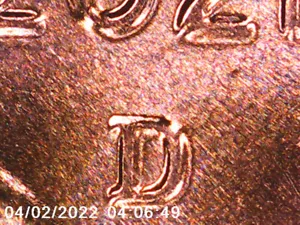 2021 D/D Lincoln Cent - DDO & DDR - Doubled Ear - ALLE BILDER - KOSTENLOSER VERSAND! *44 - Bild 1 von 4