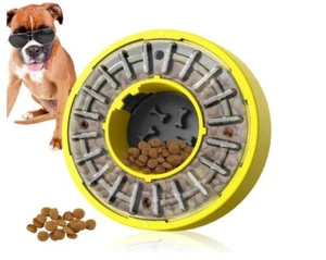 Slow Feeder Dog Bowls Rotatable Dog Puzzle Feeder Toy Large Capacity for All Dog - Picture 1 of 3