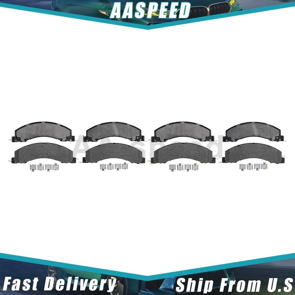 Pastillas de freno delanteras traseras para Ram 5500 2018 2017 2016 2015 2014 2013 2012 2011 Foto 1 de 2