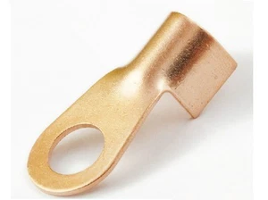 10PCS Copper Lug Battery Cable Connector Terminal Jointing Sleeve 100A DIY New - Picture 1 of 1