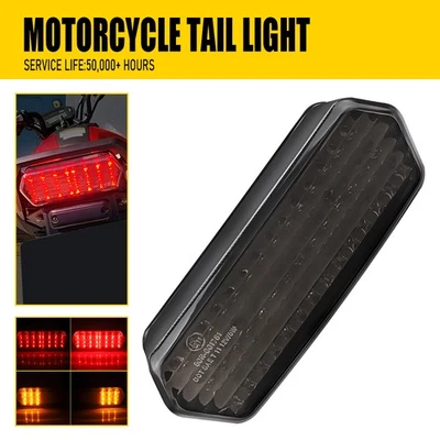 Luz trasera LED integrada freno ámbar lámpara de señal para Honda CTX 700 N 2013-2015 Foto 1 de 4