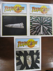 The Texas Cache, TX Artifact Magazine Lot of 3, 2014 & 2018 - Bild 1 von 2