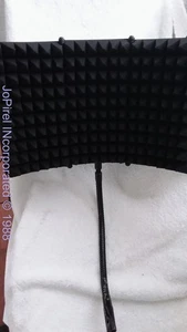 Agptek Studio Mikrofon Acostic 3 Abschnitte Schallschutz mit Gewinde Schwanenhals Adapter - Bild 1 von 12