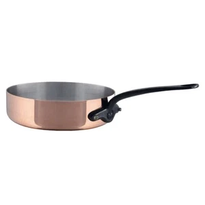 Sartén de cobre Mauviel M'Heritage M'150 CI con mango de hierro fundido, 1,8 cuartos de galón - Imagen 1 de 3