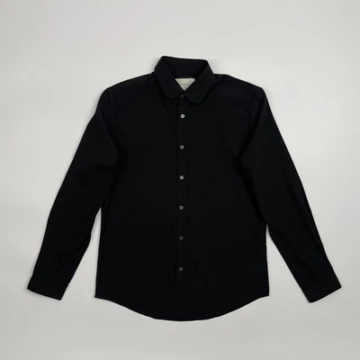 Gucci Men’s Classic Black Dress Shirt Made in Italy – Size 39 Duke Fit Luxury - Image 1 of 4