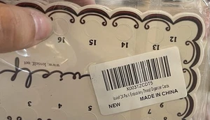 Embroidery Thread Organizer Cards - Picture 1 of 2
