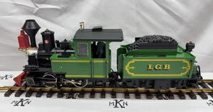 LGB 2017D Green Classic Steam Locomotive and Powered Tender G Scale - Picture 1 of 13