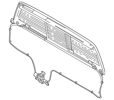 Cristal trasero original Nissan 79700-EZ20D Foto 1 de 3