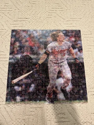 Gunnar Henderson 23x23 Mosaic Photo Acrylic Very Unique Rare Piece - Image 1 of 4