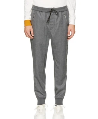 3.1 Phillip Lim 99% 羊毛灰色慢跑裤袖口 S 码适合男士 M/女士 L 男女皆宜 — 第 1/4 张图片