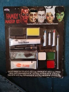 Family Makeup Kit Halloween Costume Accessory Brand NEW Dozens Of charecter opti - Picture 1 of 2