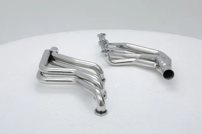 Par de cabezales colector de escape para Chevy Camaro Pontiac Firebird V8 AT 1982-1992 Foto 1 de 4