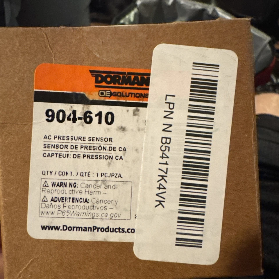 Sensor de presión Dorman 904-610 para modelos Ford Lincoln Mazda Mercury Foto 1 de 3