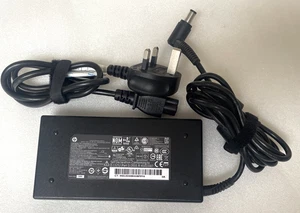 HP 120W AC Netzteil Ladegerät 19,5V 6,15A BIG PIN mit UK Stecker - Bild 1 von 7