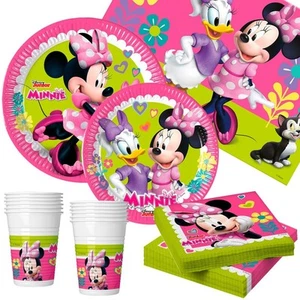 Set Artículos de Fiesta Minnie Mouse Happy Deluxe 89 Piezas 16 - Imagen 1 de 6