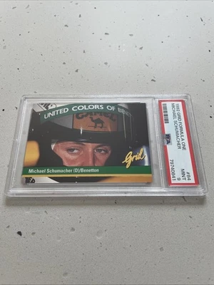 1992 Grid Motorcard Formula 1 - Michael Schumacher #84 (RC) - Image 1 of 2
