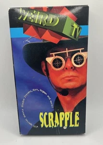 Weird TV episode - Scrapple VHS 1996 Rare Cult Classic - Imagen 1 de 4