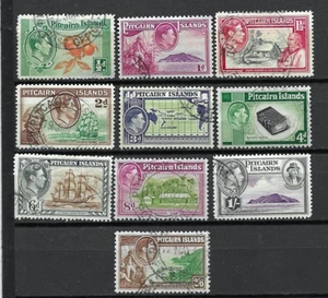 Un bonito grupo antiguo Pitcairn Island George VI a 2/-6d - Imagen 1 de 1
