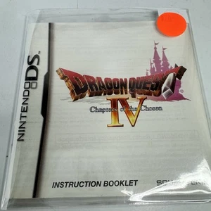 Manual Only Dragon Quest IV: Chapters of the Chosen (Nintendo DS, 2008) - Picture 1 of 2