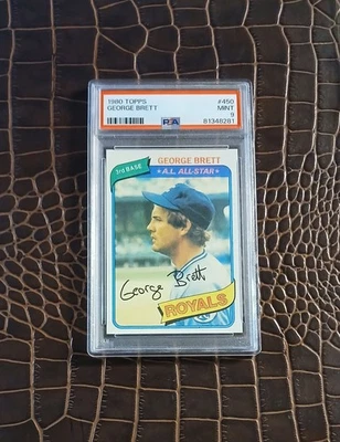 1980 Topps George Brett🏆PSA 9🏆-Bonito centrado- Foto 1 de 4