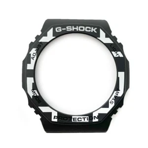 Genuine Casio Watch Bezel Black White G-Shock 10632233 fits GA-2100HT-1A Hotei - Picture 1 of 3