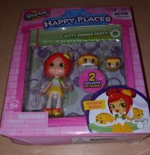 Shopkins Happy Places Kitty Dinner Party Lil' Shoppie Pack w Kristina Apples NEW