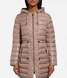 Kenneth Cole Ladies' Quilted Anorak Jacket Color Brown, M - Picture 1 of 5