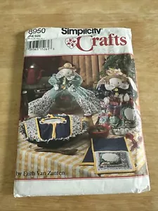 Simplicity 8950 Bunny Covers Casserole Cannister Craft Sewing Pattern Uncut - Picture 1 of 5