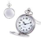 Vintage Quartz Pocket Watch With Chain Classic Peaky Blinder Style Watch Gift