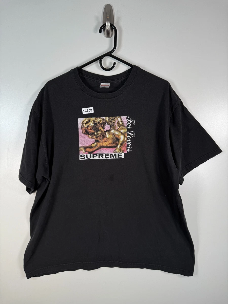 Supreme Regular Size XL Short Sleeve Cotton T-Shirts for Men for