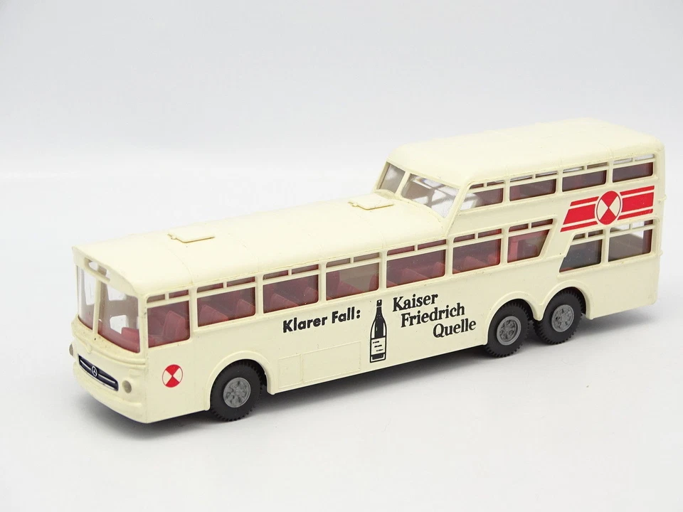 Brekina Sb 1/87 Ho - Car Pullman Mercedes O317 Bianco - Immagine 1 di 1