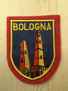 Patch toppa CM8X6 scudetto in stoffa ricamato della città di Bologna - Foto 1 di 1