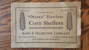 Antique King & Hamilton Corn Sheller Catalogue No. 25 - 1920s - Agriculture - Picture 1 of 7