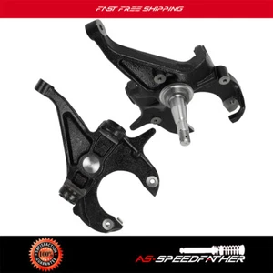 2" Drop Lowering Spindles Fits 1982-2004 Chevy S10 GMC Sonoma GMC S15 Pickup 2WD - Picture 1 of 7