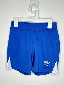 Umbro Active Wear Shorts Boys Size 8 Blue Elastic Waist Pull On - Picture 1 of 3