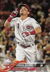(25) 2018 Topps Upps Update SCOOTER GENNETT All-Star Card Lote #US145 Rojos - Imagen 1 de 1