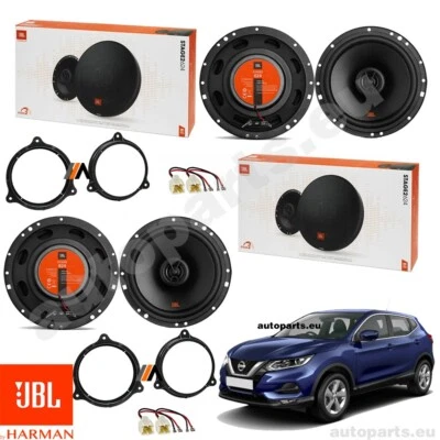 Kit 4 Haut-Parleurs JBL Antérieurs Et Postérieurs Pour Nissan Qashqai/Qashqai+2 - Photo 1/4